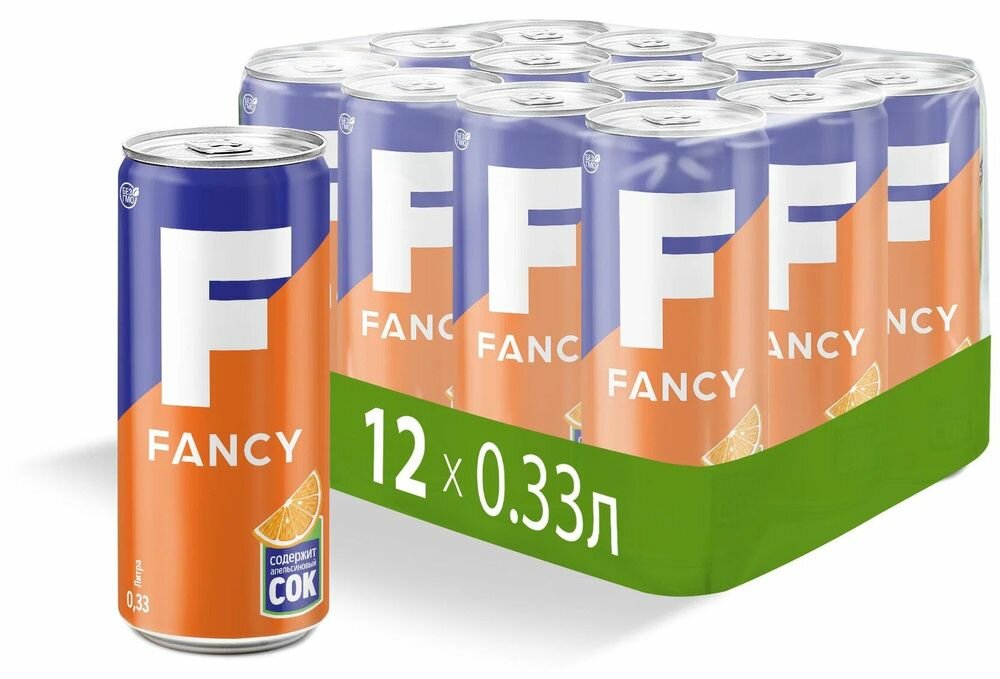 Напиток "Фэнси" (Fancy) сильногазированный